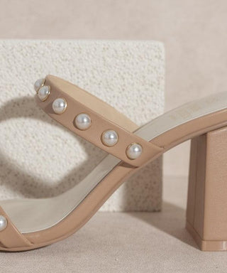 OASIS SOCIETY Victoria - Pearl Strap Heel - Crazy Daisy Boutique