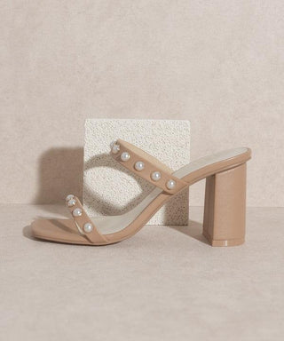 OASIS SOCIETY Victoria - Pearl Strap Heel - Crazy Daisy Boutique