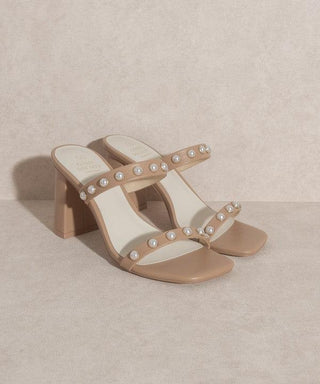 OASIS SOCIETY Victoria - Pearl Strap Heel - Crazy Daisy Boutique