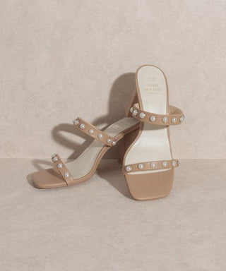 OASIS SOCIETY Victoria - Pearl Strap Heel - Crazy Daisy Boutique