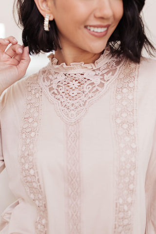 Picture This Top In Blush - Crazy Daisy Boutique