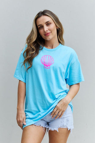 Sweet Claire "More Beach Days" Oversized Graphic T-Shirt - Crazy Daisy Boutique