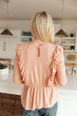 Sweet Confession Top In Blush - Crazy Daisy Boutique
