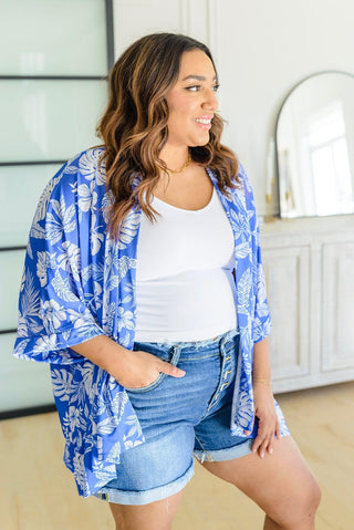 Tropical Stories Kimono - Crazy Daisy Boutique