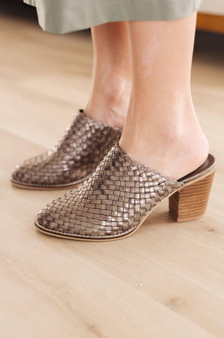 Walk With Me Woven Mules - Crazy Daisy Boutique