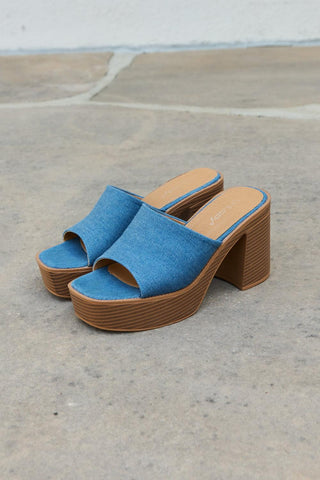 Weeboo Essential Platform Heel Sandals - Crazy Daisy Boutique