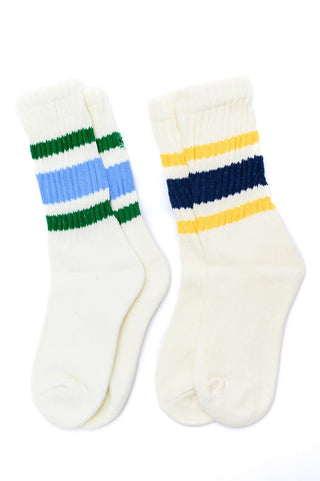 World's Best Dad Socks in Navy and Yellow - Crazy Daisy Boutique