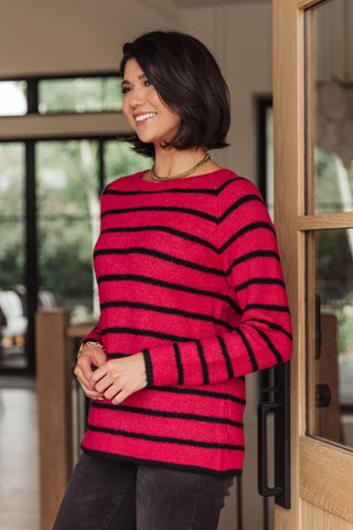 Are We There Yet? Striped Sweater - Crazy Daisy Boutique