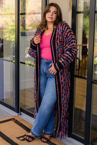Can't Contain It Duster Cardigan - Crazy Daisy Boutique