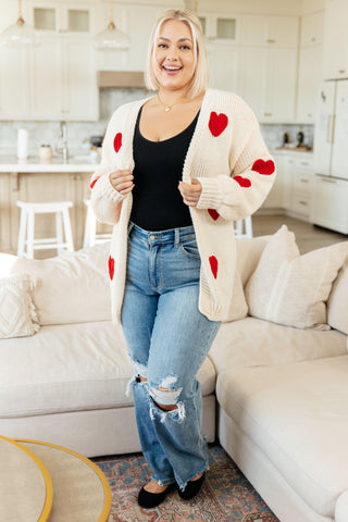 Heart Eyes Cardigan - Crazy Daisy Boutique