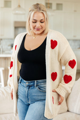 Heart Eyes Cardigan - Crazy Daisy Boutique