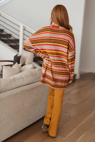 Henny Penny Striped Cardigan - Crazy Daisy Boutique