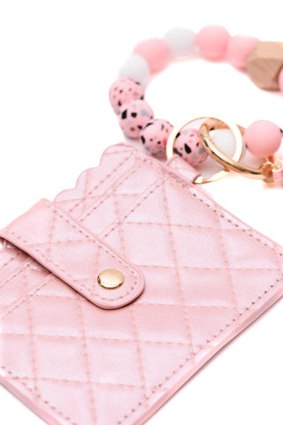 Hold Onto You Wristlet Wallet in Pink - Crazy Daisy Boutique