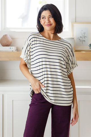 Much Ado About Nothing Striped Top - Crazy Daisy Boutique