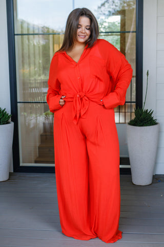 Not So Subtle Wide Leg Pants - Crazy Daisy Boutique