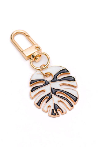 Plant Lover Monstera Keychain - Crazy Daisy Boutique