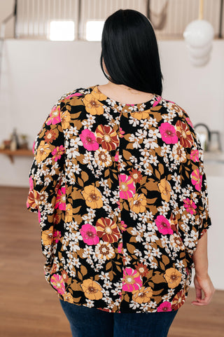 Take Another Chance Floral Print Top - Crazy Daisy Boutique