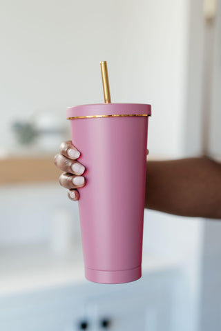 Total Eclipse Tumbler in Mulberry - Crazy Daisy Boutique