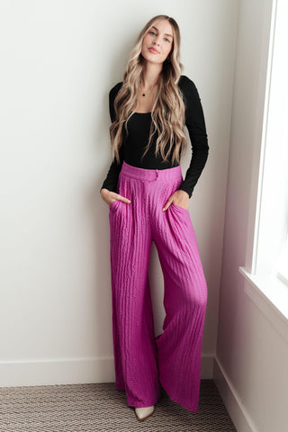 Totally Crazy Still Wide Leg Pants - Crazy Daisy Boutique