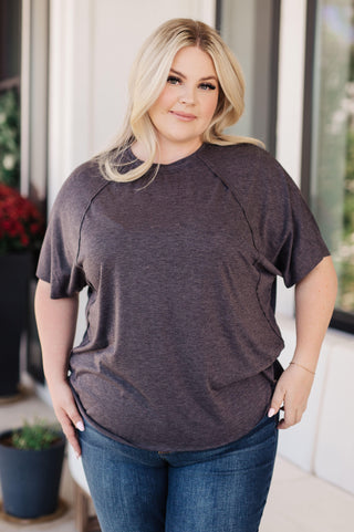 Tried And True Slouchy Tee - Crazy Daisy Boutique